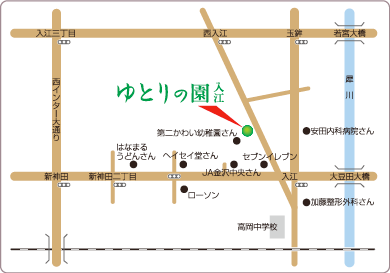 入江館MAP